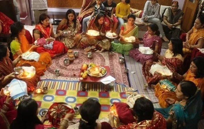 Karwa Chauth is a one-day festival celebrated by married Hindu women. On this day, they observe a fast from sunrise to moonrise and pray for the well-being and longevity of their husbands.