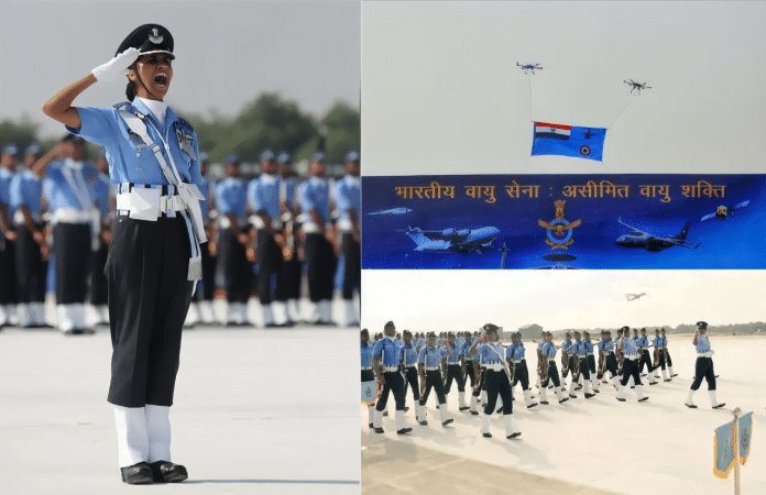 On 8th October, The Indian Air Force Celebrated its 92nd anniversary celebrations with a ceremonial parade that took place at the Bamrauli Air Force Station in Prayagraj, Uttar Pradesh.